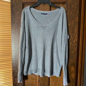 American Eagle Outfitters | Grey Fine Knit Sweater